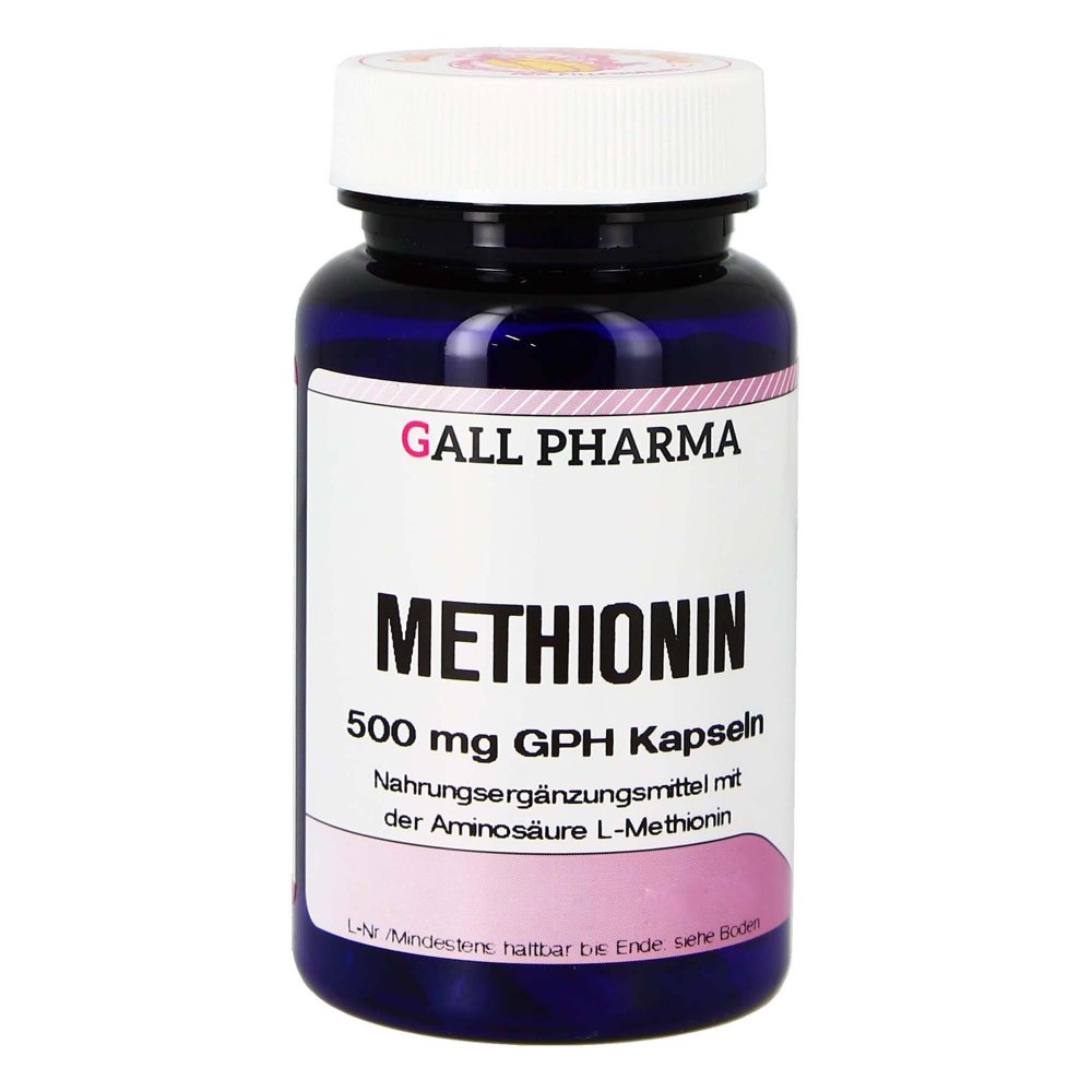 Hecht-Pharma GmbH Methionin 500 mg Gph Kapseln 00128409
