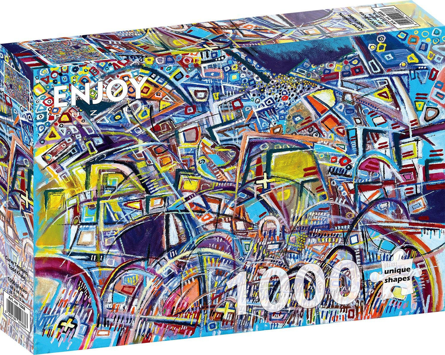 ENJOY Puzzel Kurven - 1000 stukjes
