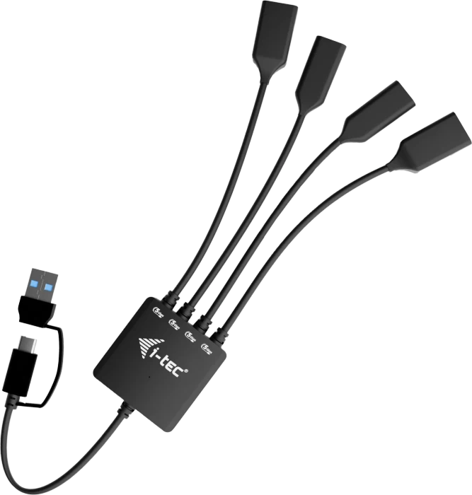 i-tec USB-C/USB-A Cable HUB 4 port (2x USB-C, 2x USB-A)
