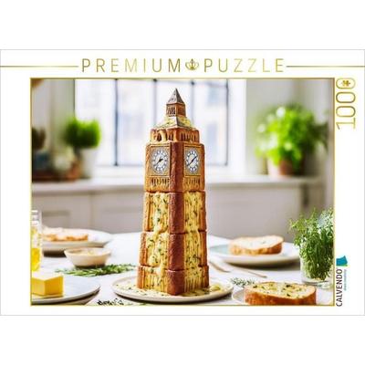 CALVENDO Puzzle Big Ben in London, Großbritannien | 1000 Teile Lege-Größe 64x48cm Foto-Puzzle für glückliche Stunden