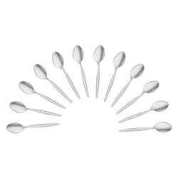 Amefa Kaffeelöffel Scandinave silber