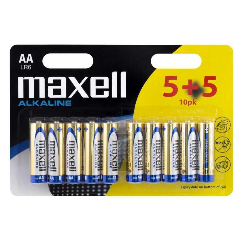 Maxell Alkaline (10 Stk., AA) (790253)