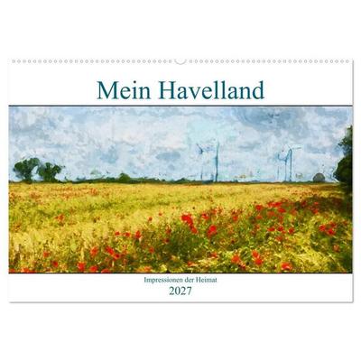 Mein Havelland - Impressionen der Heimat (Wandkalender 2027 DIN A2 quer), CALVENDO Monatskalender