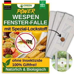 Green Guardia Wespen Fenster-Falle mit Spezial-Lockstoff: 9