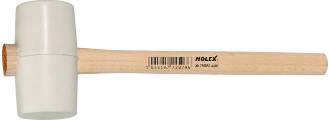 HOLEX Maillet en caoutchouc blanc A400 (755550 A400)