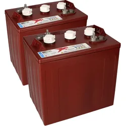 Ersatzakku- Set für Ballymore HW4-24 HW4-27 12V Hebebühne Akku Batterie Hubarbeitsbühne