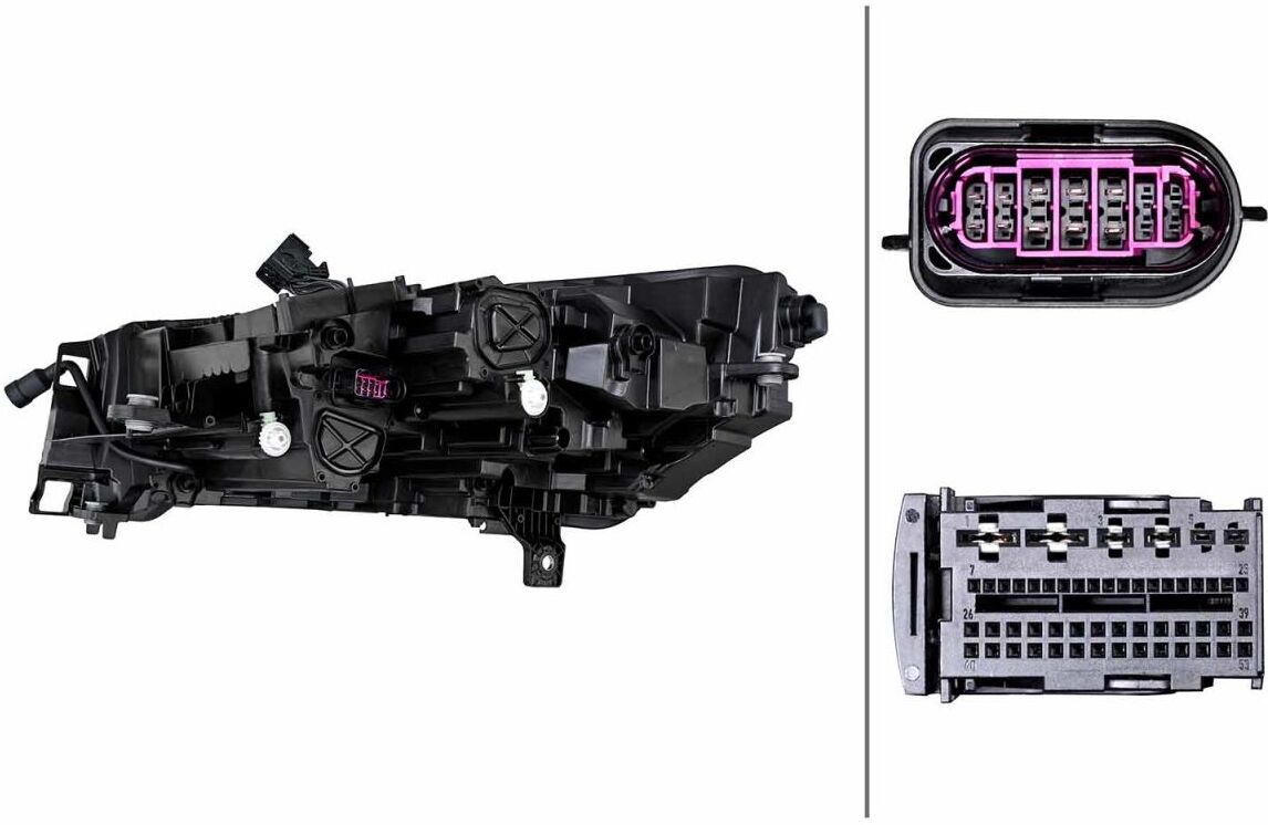 Hauptscheinwerfer HELLA 1EX014 773-981