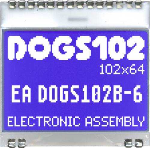 DISPLAY VISIONS LCD-Display (B x H x T) 39 x 41 x 2mm