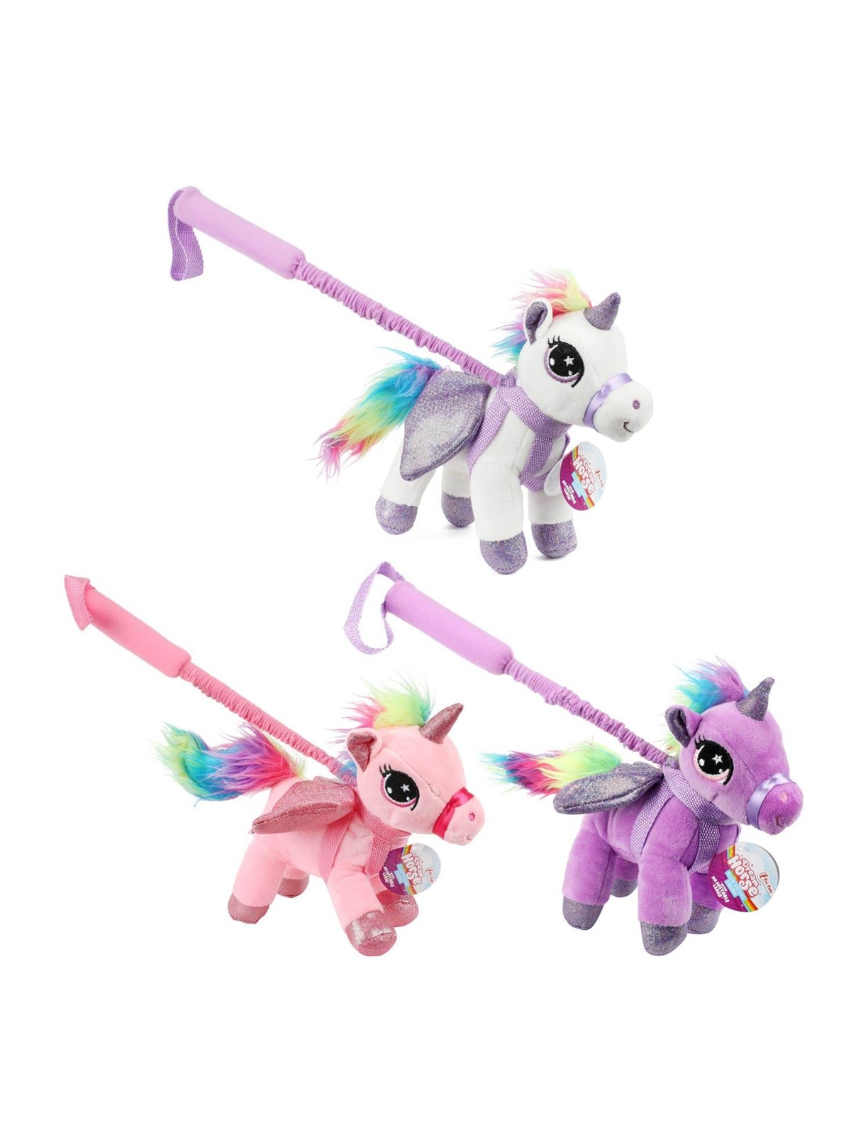 Dream Horse Unicorn Plush on Stick