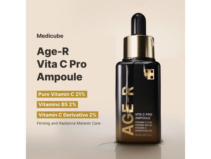 Medicube AGE-R - Vita C Pro Ampoule - 20ml - Vitamine C B5 - Alle Huidtypes