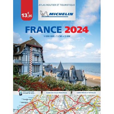 France Essential 2024 Tourist & Motoring Atlas, Taschenbuch von Michelin, Michelin, 978-2-06-726130-3