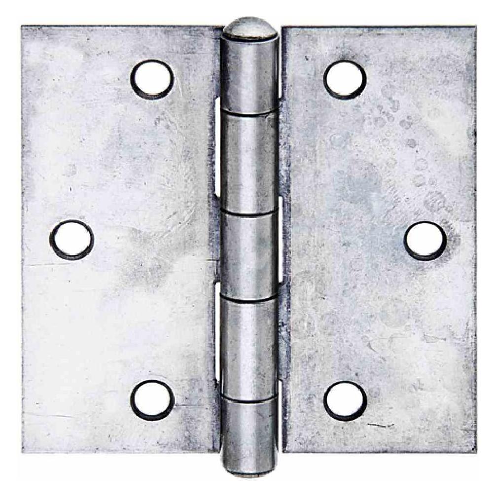GAH Scharnier Höhe 81 mm Breite 128 mm Stärke 1,5 mm Edelstahl breit (361297)