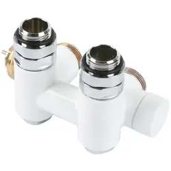 Terma Thermostat-Verbundeckventil 50mm mit Anschlussmöglichkeit für Heizpatronen CYLINDER; rechts; G TGZTBI014