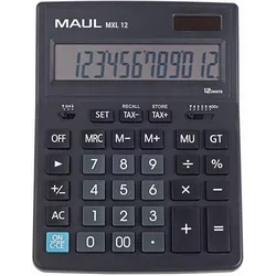 MAUL Tischrechner MXL 12 schwarz