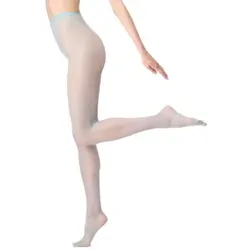 Oroblu Strumpfhosen All Colours Tricot Mesh Tights Hellgrün Polyamid L/XL Damen