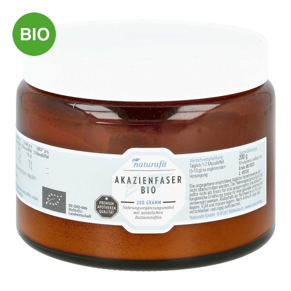 NaturaFit GmbH Naturafit Akazienfaser Bio Pulver 16122283