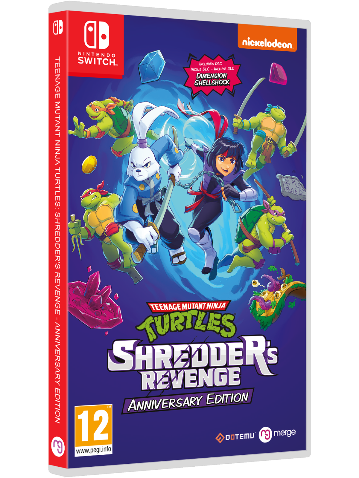 Teenage Mutant Ninja Turtles: Shredders Revenge (Anniversary Edition) - Nintendo Switch - Beat 'em Up - PEGI 12