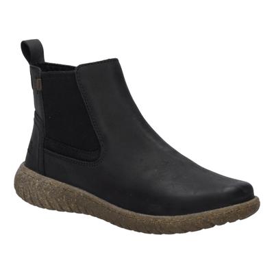 Stiefelette JOSEF SEIBEL "Angelina 01, schwarz", Damen, Gr. 36, schwarz, Obermaterial: 100% Rindsleder Leather cow., Schuhe Stiefelette