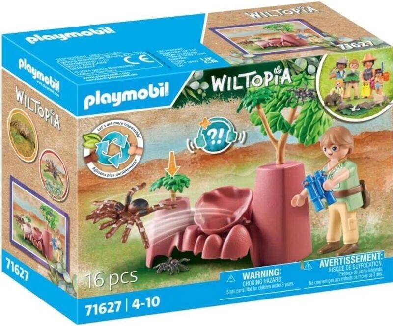 Playmobil Wiltopia Rocas Con Arañas 71627 Talla Única Niño