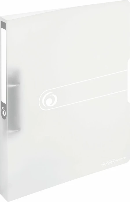 Herlitz Ringbuch easy orga to go, A4, 2-Ring, weiß 27mm Rücken