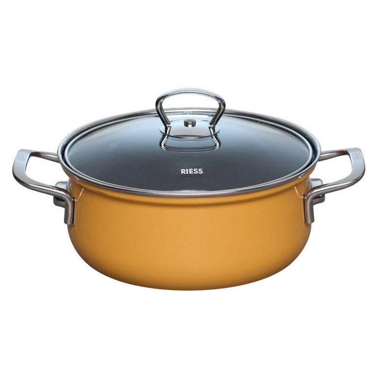 Riess Kasserolle m.Glasd. 16cm,1L (Kochtopf) (35839288)