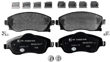 HELLA 8DB 355 018-511 Bremsbeläge