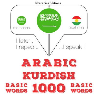 1000 essential words in Kurdish - JM Gardner, Audio, 9782821136380