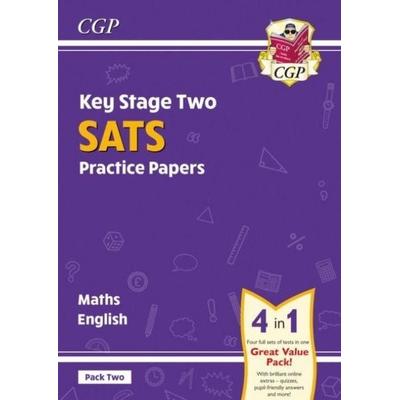 KS2 Maths & English Year 6 SATS Practice Papers: Pack 2 - for 2027 (with free Online Extras), Taschenbuch von Cgp Books, CGP Books, 978-1-78908-115-2