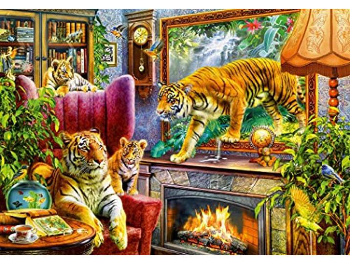Bluebird Puzzle Tiger Koming to Life