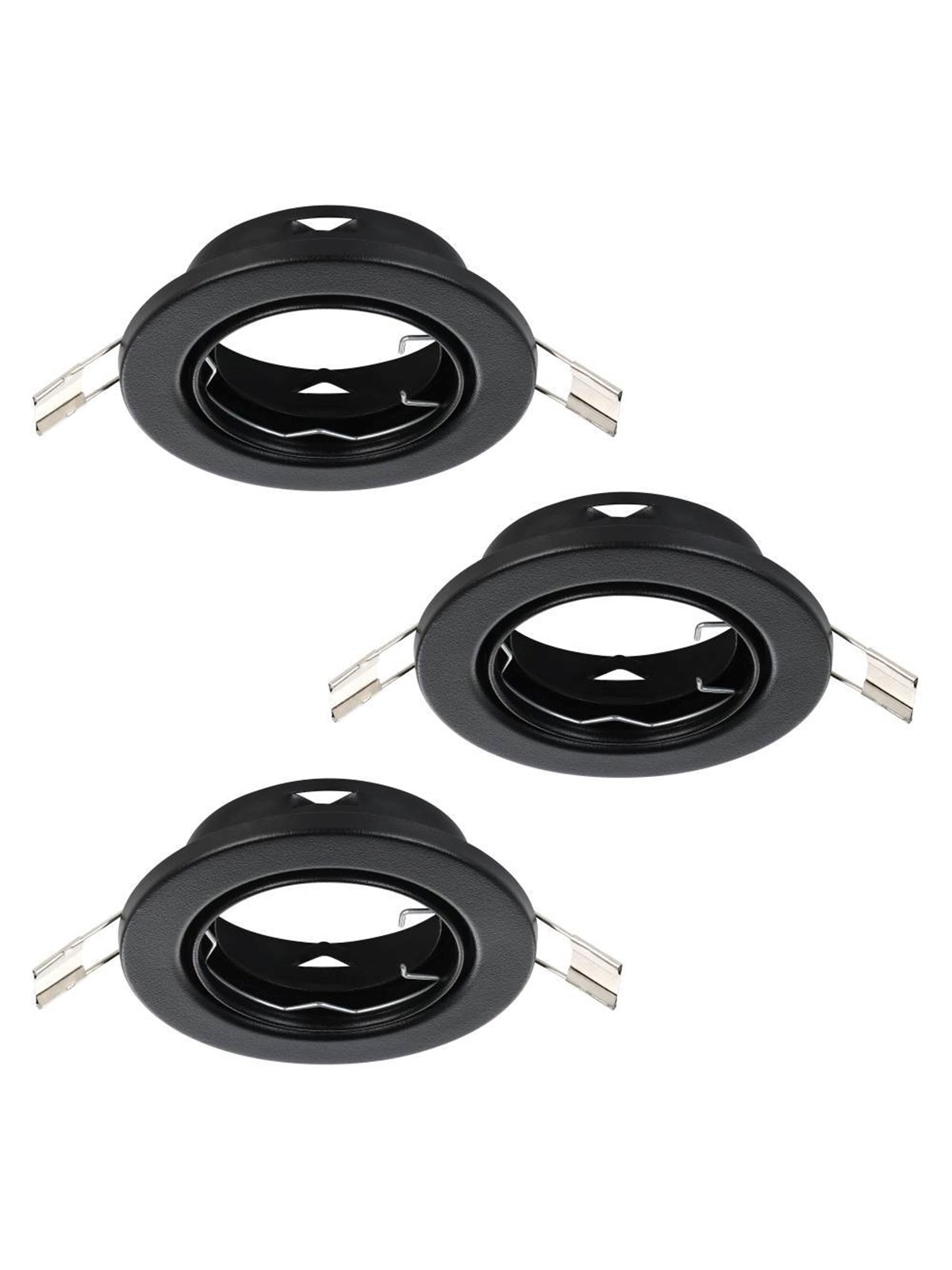 EGLO AGULO 1 EINGEBAUT. SET Ø85 3XGU10 SCHWARZ