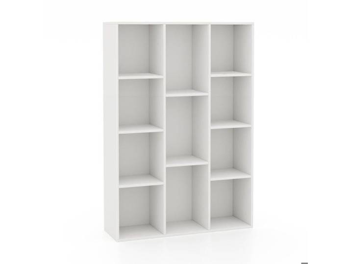 2 configurations bibliothèque 11 cubes autoportante rangement et présentation pour salon ou bureau