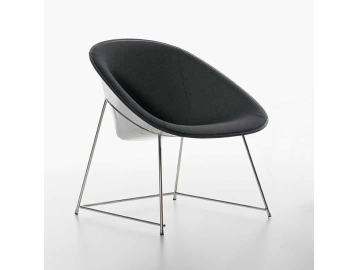 Lounge Sessel Plank Cup Schwarz, Neu
