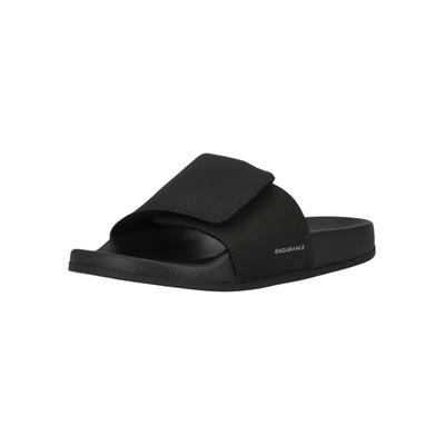 Badeschuh ENDURANCE "Posh", Herren, Gr. 39, schwarz, Lederimitat, Schuhe Badeschuh, aus atmungsaktivem Material