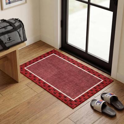Champion Carter Printed Chenille Washable Rug