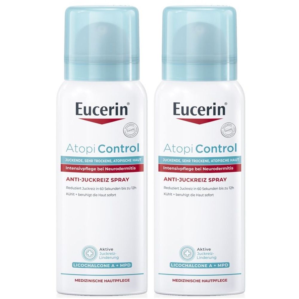Eucerin AtopiControl Anti-Juckreiz Spray x2 2x50 ml