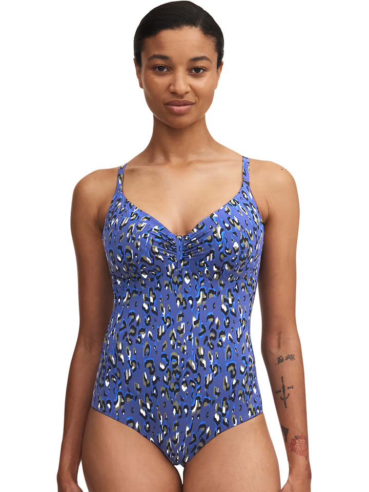Chantelle Badeanzug in Blau - 75C