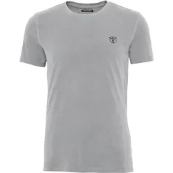 CHIEMSEE T-Shirt aus GOTS-zertifizierter Bio-Baumwolle, Größe L in Grau Grau