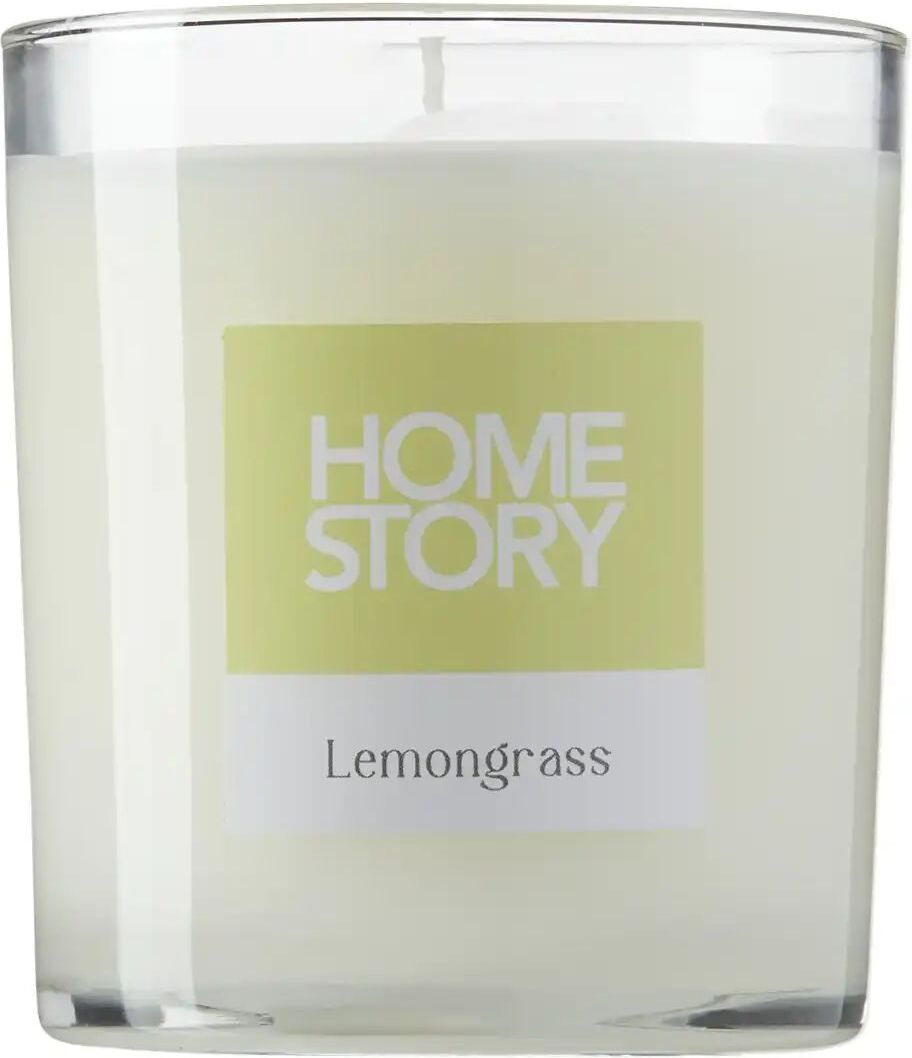 HOME STORY Duftkerze im Glas "Lemongrass"   ¦ grün ¦ Wachs,Glas ¦ Maße (cm): H: