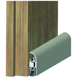 Athmer Türdichtung Schall-Ex® Applic A 1-s.L.1055mm Alu.weiß HLT