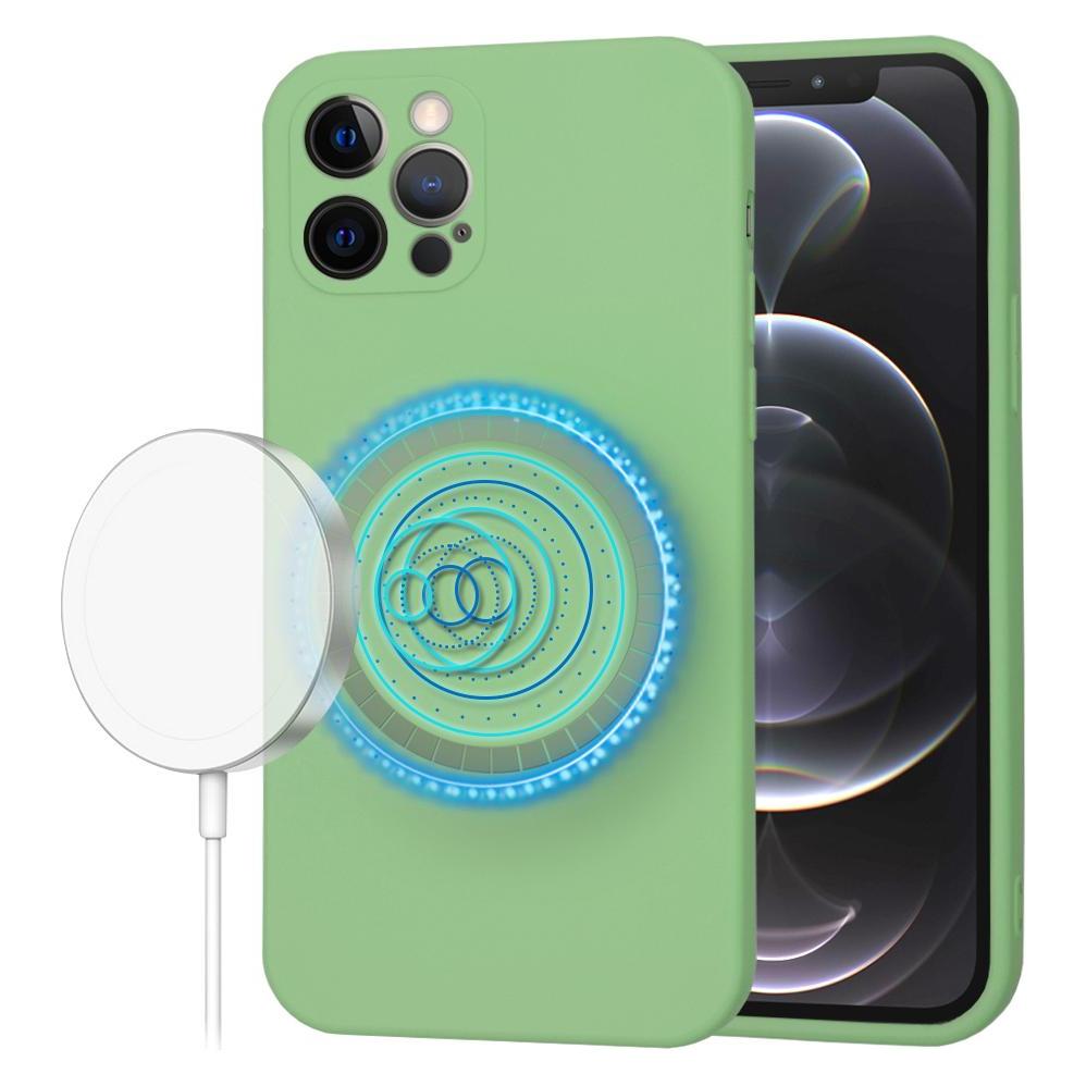 Techsuit - SoftFlex MagSafe - iPhone 12 Pro - Mint Green (Apple iPhone 12 Pro) (56359499)