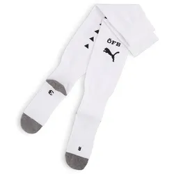 PUMA Team ÖFB Österreich Stacked Logo Stutzenstrümpfe 03 - PUMA white/PUMA black 43-46