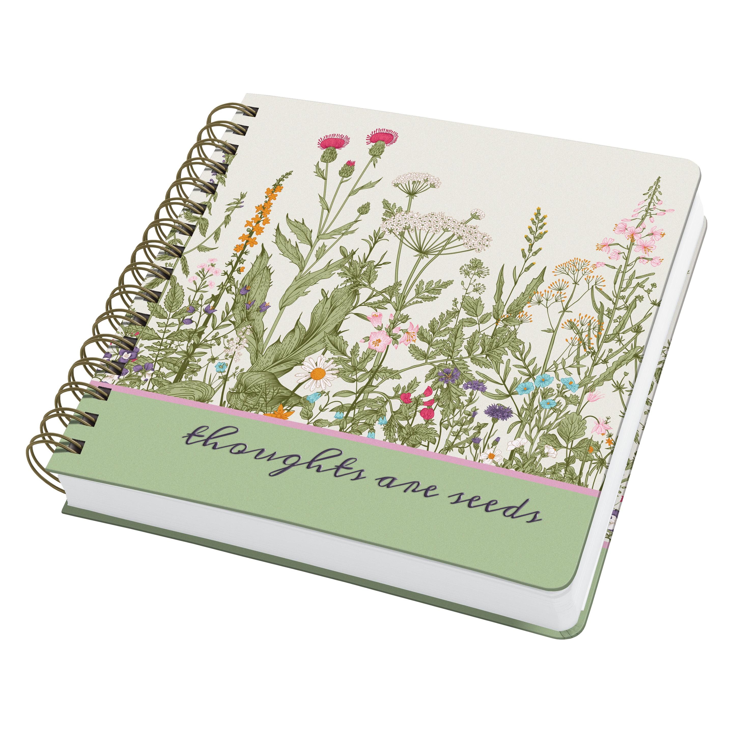 Jolie Spiral Notizbuch A5 Format Wild Herbs (A5, Gepunktet, Harter Einband) (JQ200)