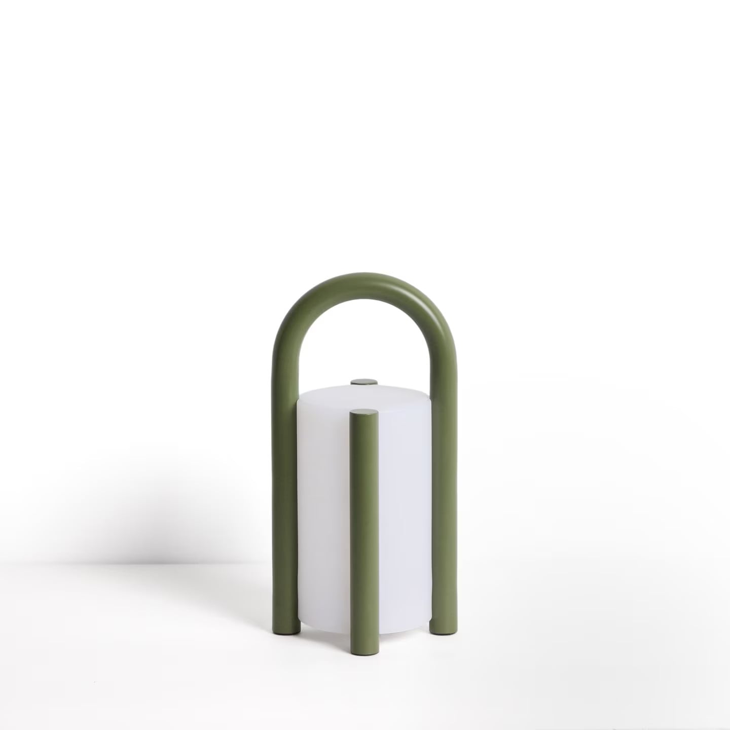 Kave Home Leros Oplaadbare LED Outdoor Tafellamp - Groen