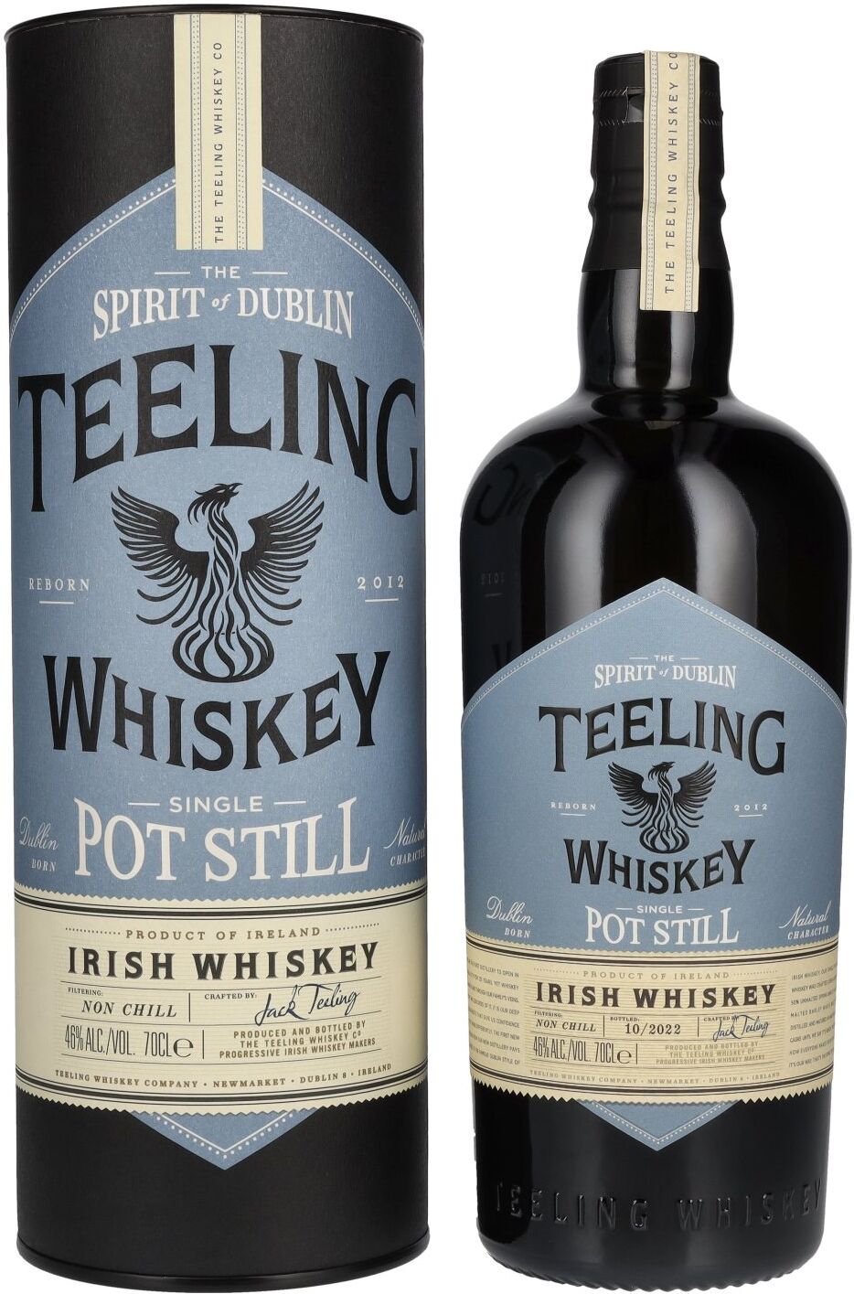 Teeling Whiskey Single Pot Still Irish Whiskey 46% Vol. 0,7l in Geschenkbox