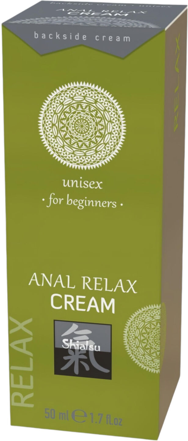 Hot Shiatsu - Anal Afslappende Glidecreme - Beroligende - 50ml