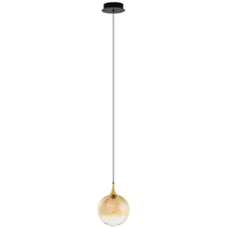 Nova Luce 9416958 ORENDA Pendelleuchte Schwarz & Gold