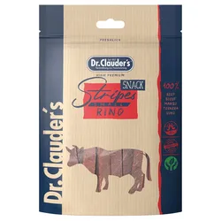 Dr. Clauder Rinderfleisch Stripes Small 10x80 g