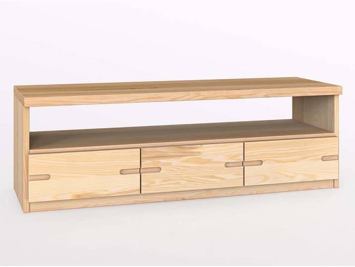 Lowboard „Stefan“ Esche Massivholz Esche