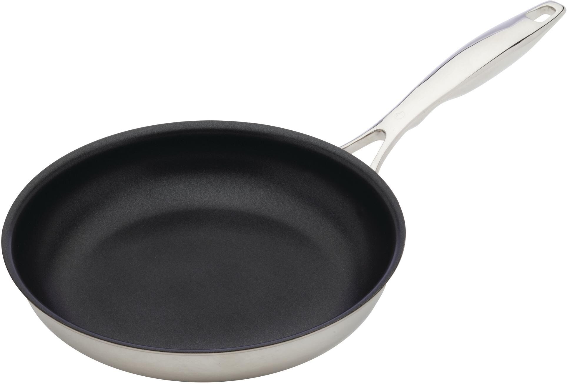Bratpfanne SWISS DIAMOND "XD Nonstick Clad 24 cm", silber (silberfarben), Ø:24cm, Pfannen, Bratpfanne silberfarben Ø 24cm