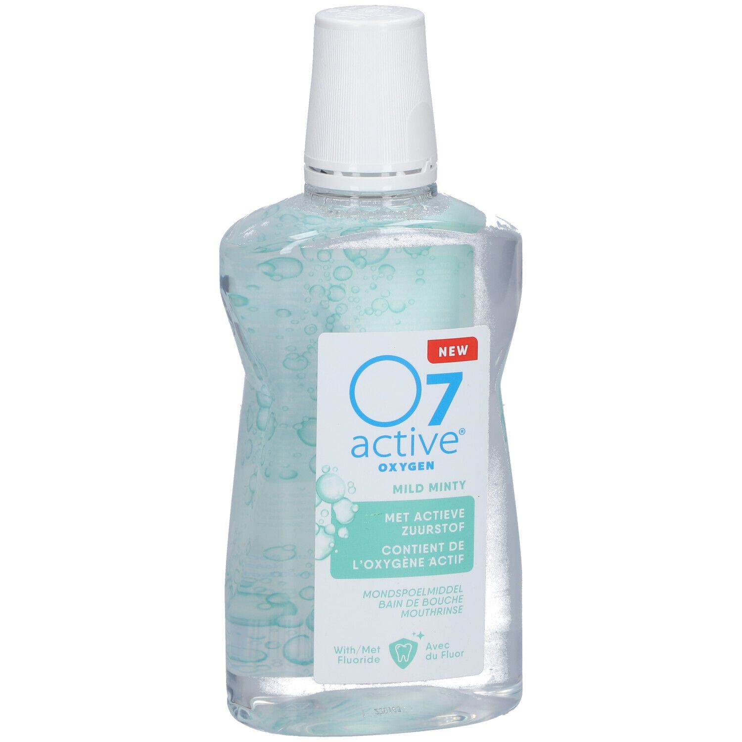 O7 Active Milde Mondspoeling Munt 500 ml Gurgellösung